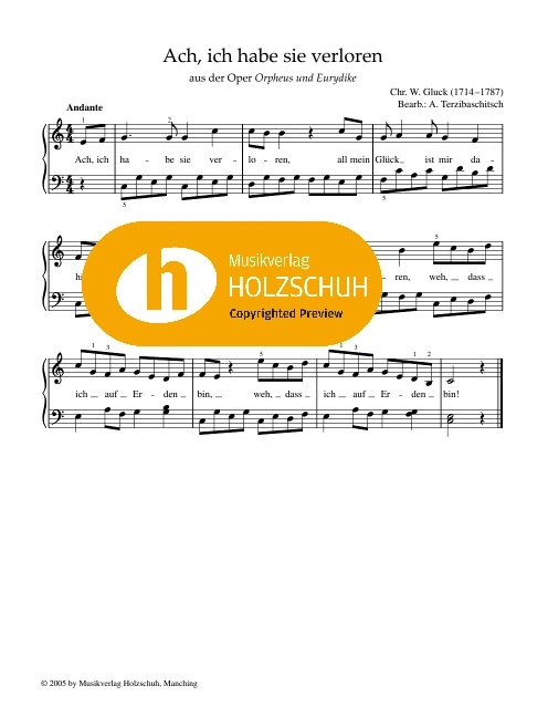 Ach, ich habe sie verloren